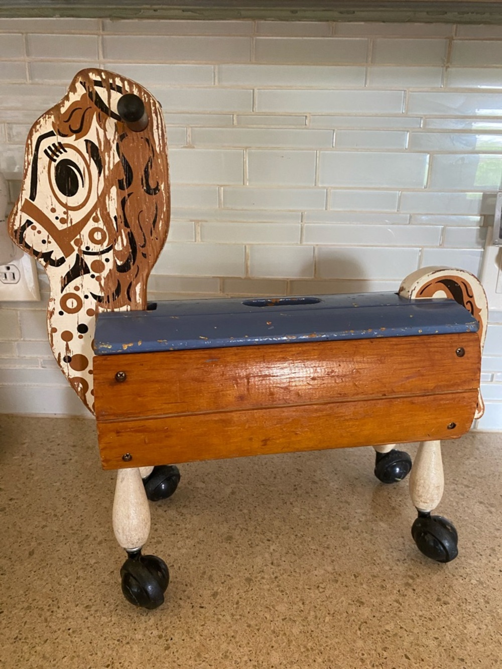 Vintage Wooden Horse